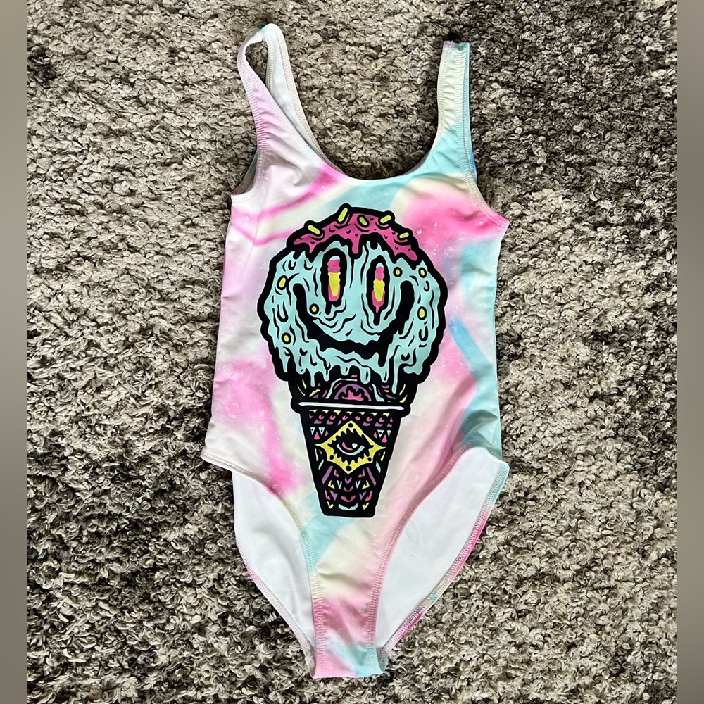 Scummy bear swim suit size XS